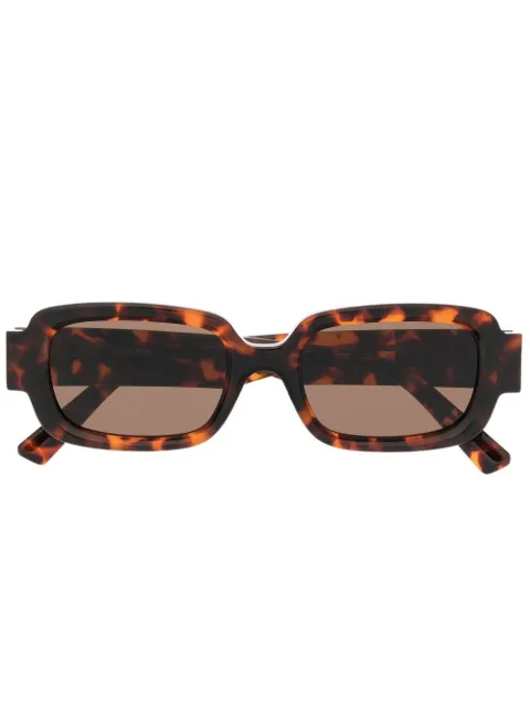 Ambush Eyewear Thia rectangle-frame sunglasses Brown BERI006F22PLA0016064