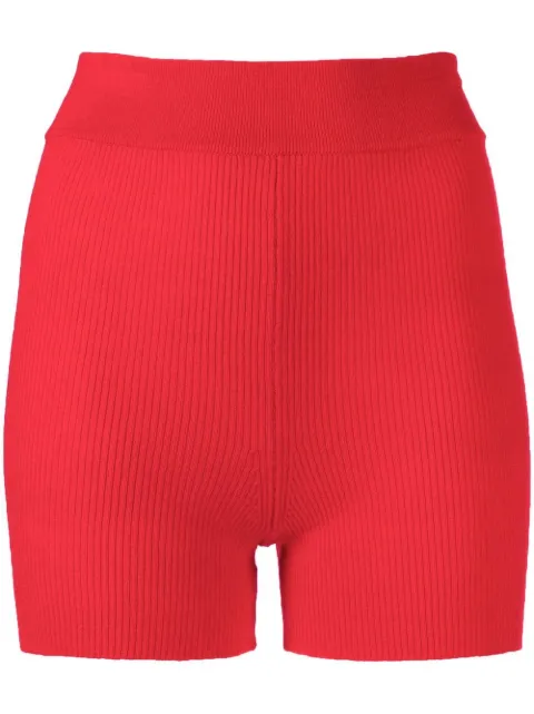 Cashmere In Love Alexa knit cycling shorts Red ALEXA