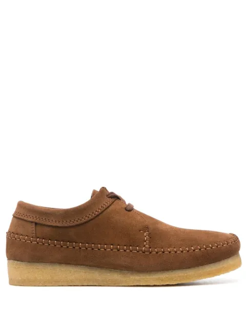 Clarks Originals Iconic suede Weaver shoes Brown 26165082WEAVER