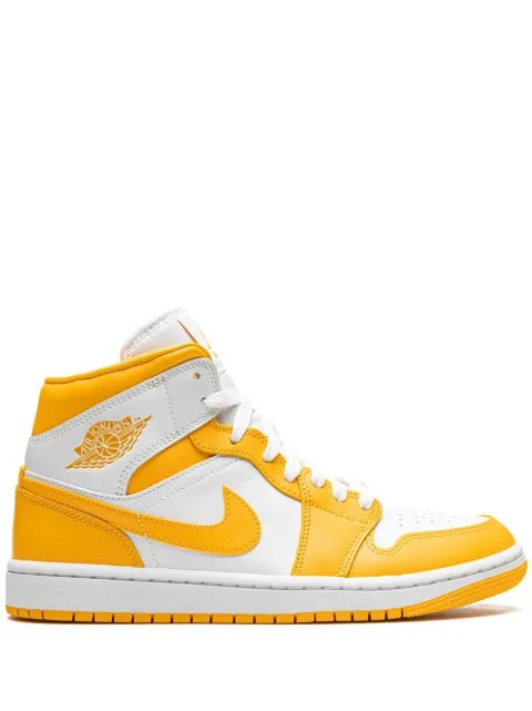 Jordan Jordan 1 Mid "White/University Gold" sneakers Yellow BQ6472