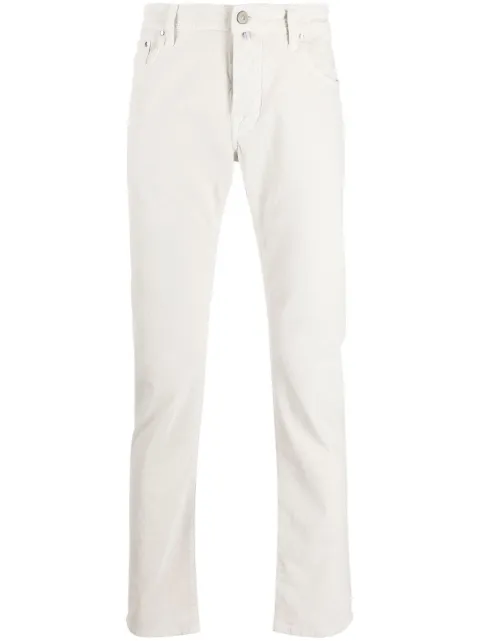 Jacob Cohën corduroy straight-leg jeans Neutrals UQE0636S3838A81