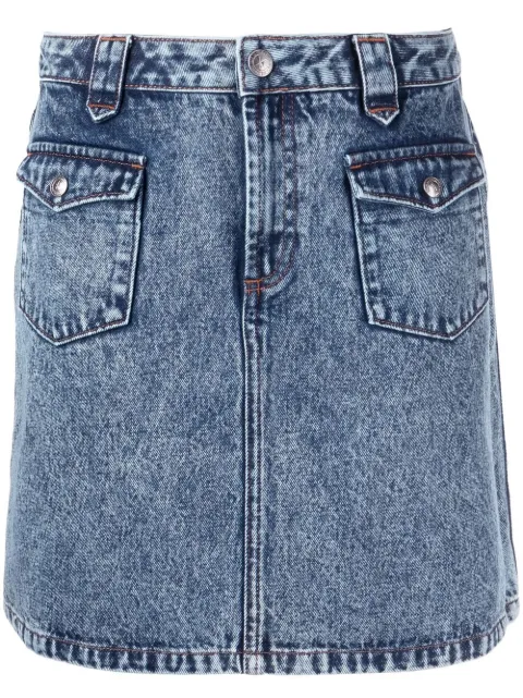 A.P.C. Manue denim mini skirt Blue COFAIF06356