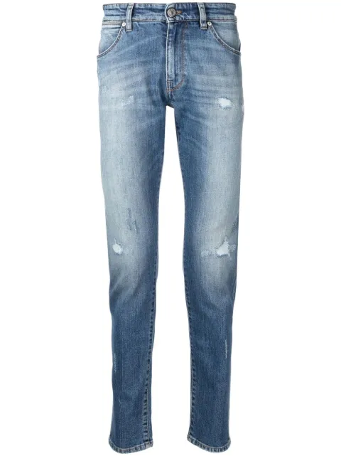 PT Torino distressed slim-cut jeans Blue C5DJ05Z20BASCA35