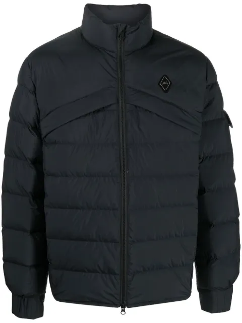 A-COLD-WALL* logo-print padded jacket Black ACWMO106
