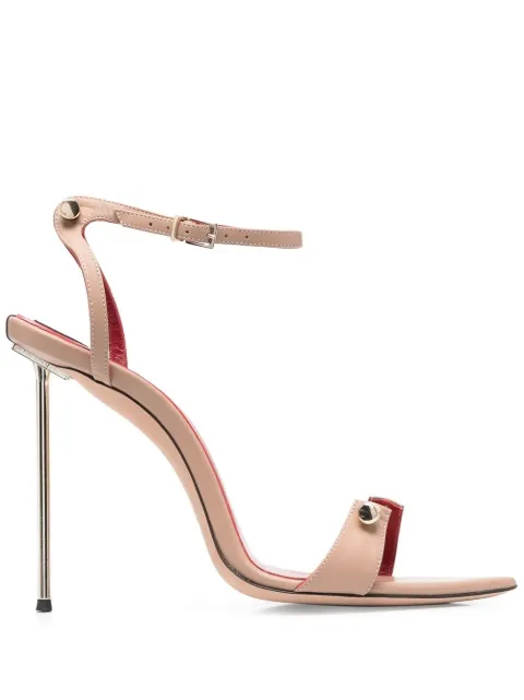 HARDOT 120mm bar-detail sandals Neutrals HCARNL12N