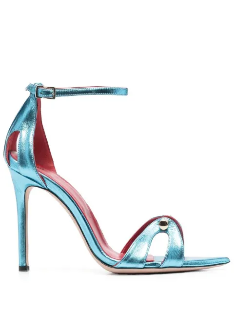 HARDOT 100mm bar-detail sandals Blue HBLOOD1BL