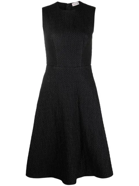 Moncler quilted sleeveless flared dress Black H20932G000035396Q