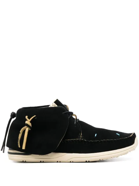 visvim lace-up desert boots Black 0122102002003