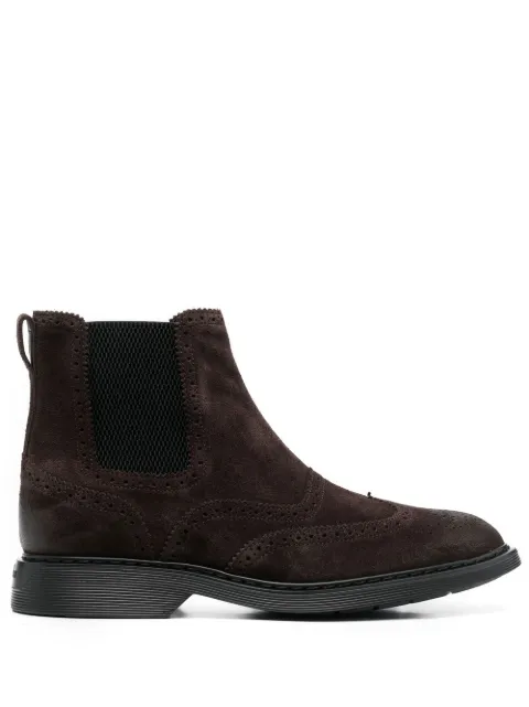 Hogan slip-on Chelsea boots Brown HXM5760DT40HG0