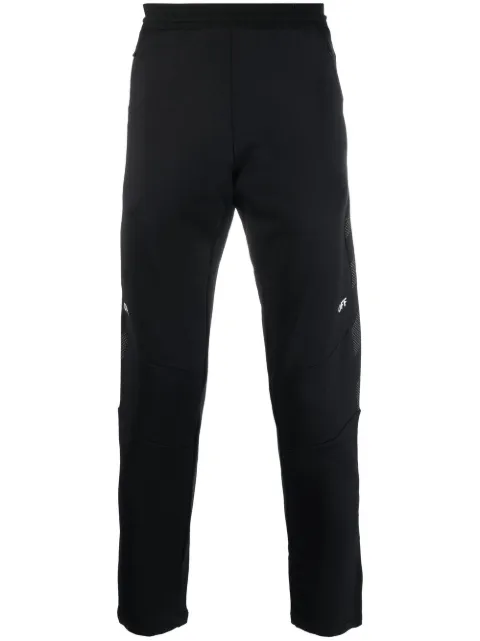 Off-White Diag Stripe print track pants Black OMVG020C99FAB0011001
