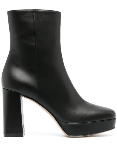 Gianvito Rossi Daisen leather ankle boots Black G7329170RICVGI