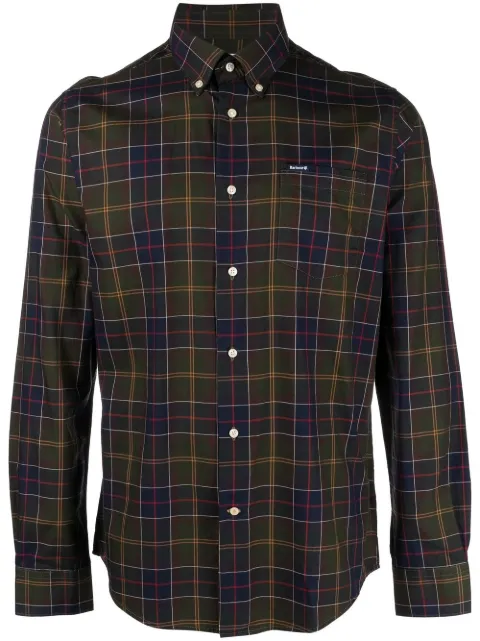 Barbour Wetheram check shirt Green MSH4982TN11