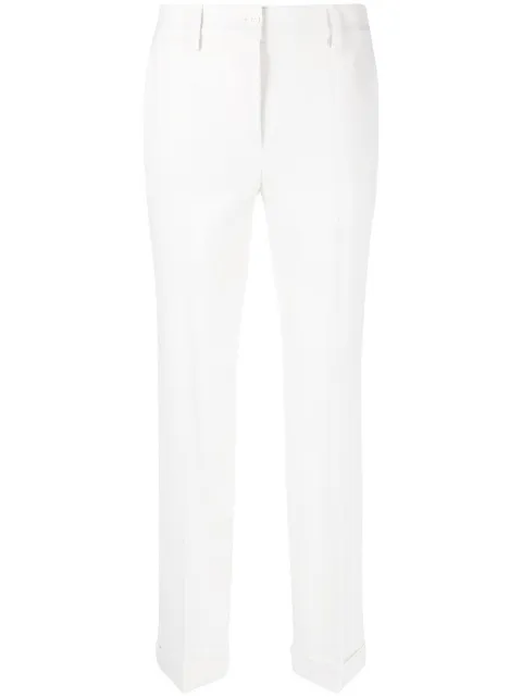 P.A.R.O.S.H. straight leg tailored trousers Neutrals D231495LILIUXY