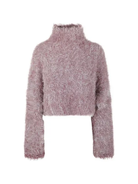 JW Anderson cut-out cropped jumper Pink KW0748YN0226335
