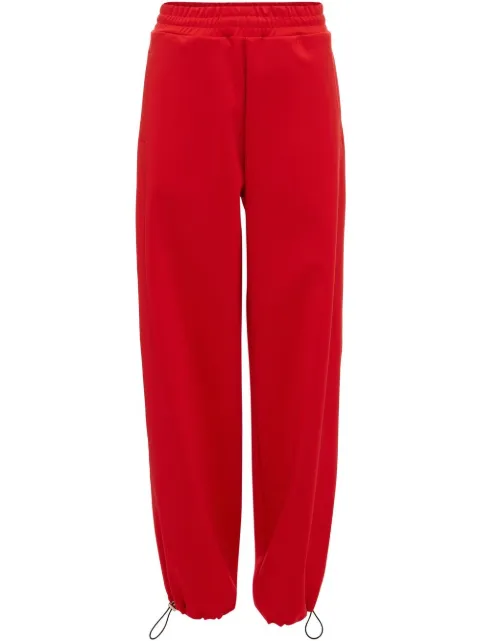 JW Anderson drawstring-cuff track pants Red JR0011PG0999450