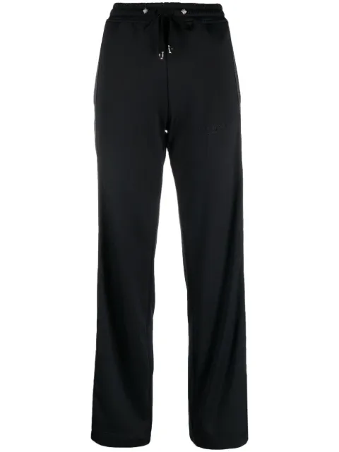 John Richmond drawstring straight-leg trousers Black RWA22160PA