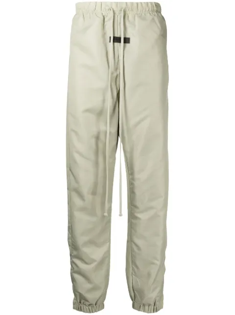 FEAR OF GOD ESSENTIALS drawstring technical track pants Green 130BT212162F