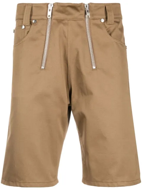 GmbH double-zip Bermuda shorts Brown AMIRSS22