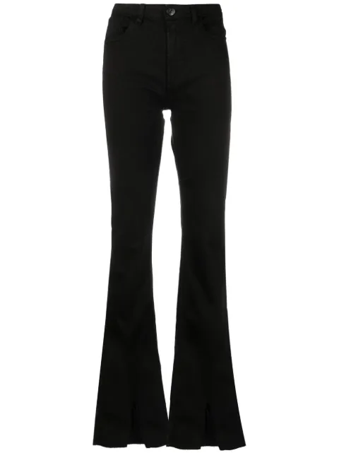 3x1 Maya flared bootcut jeans Black W42B12DS1092