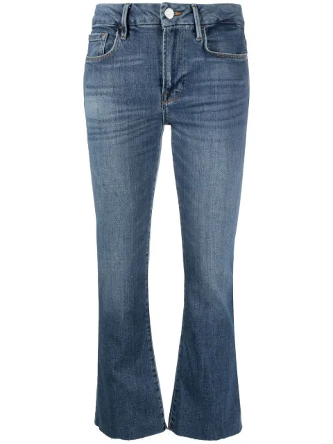FRAME Le Crop bootcut jeans Blue LCMBRA793