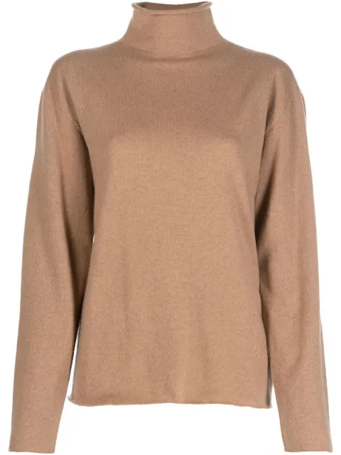 Jil Sander mock-neck knitted jumper Neutrals J40GP0002J13204