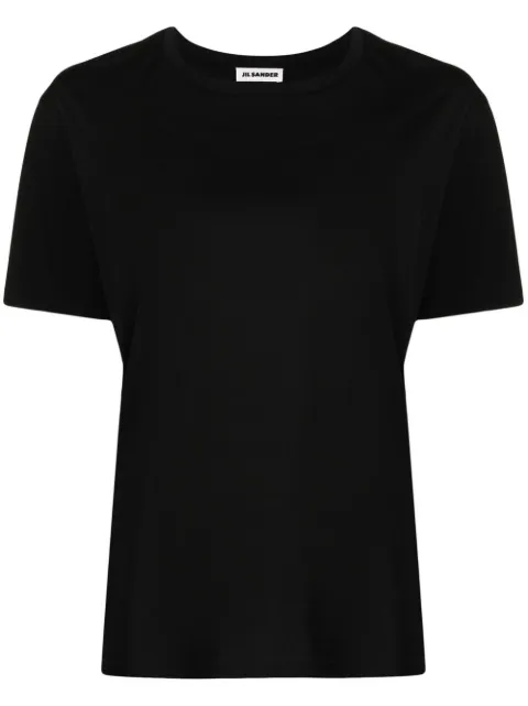 Jil Sander crew neck short-sleeved T-shirt Black J01GC0002J45051