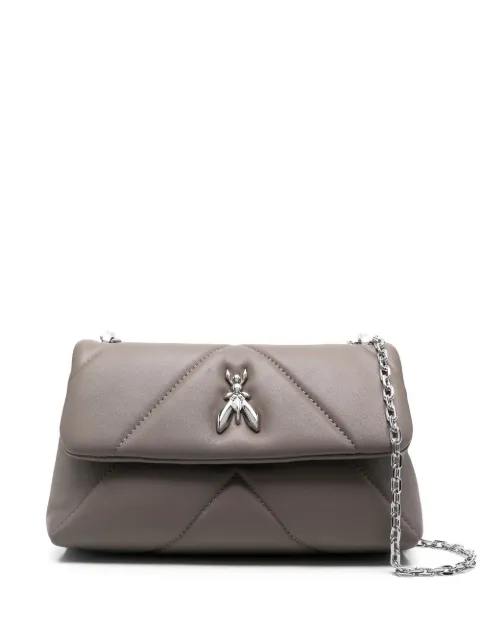 Patrizia Pepe medium padded shoulder bag Brown CB0084L006