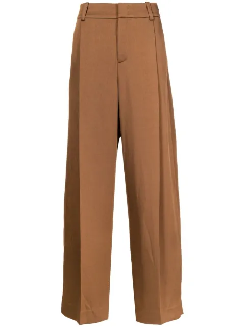 Vince tailored wide-leg trousers Brown V862222120