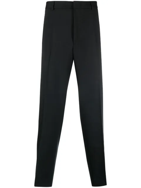 Jil Sander belt-loops trousers Black J21KA0011J70001001