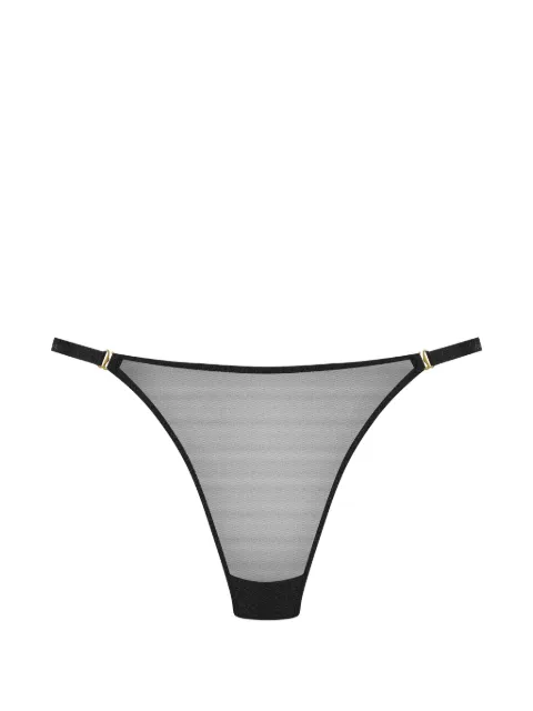 Maison Close Corps à Corps ministring thong Black 560806