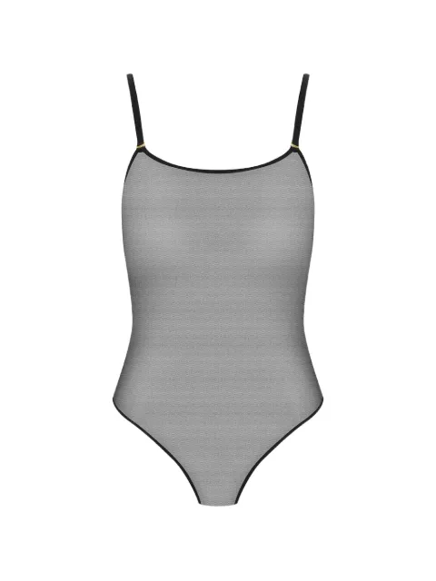Maison Close Corps à Corps thong-style bodysuit Black 560816