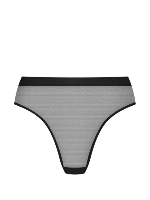 Maison Close Corps à Corps thong Black 560830