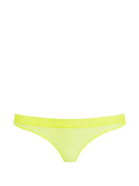 Maison Close Corps à Corps Neon sheer briefs Yellow 560882