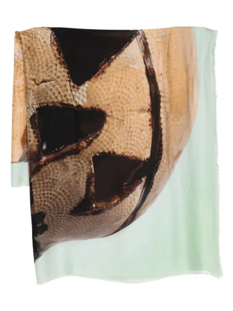 Givenchy graphic-print scarf Brown BP0056P0K7
