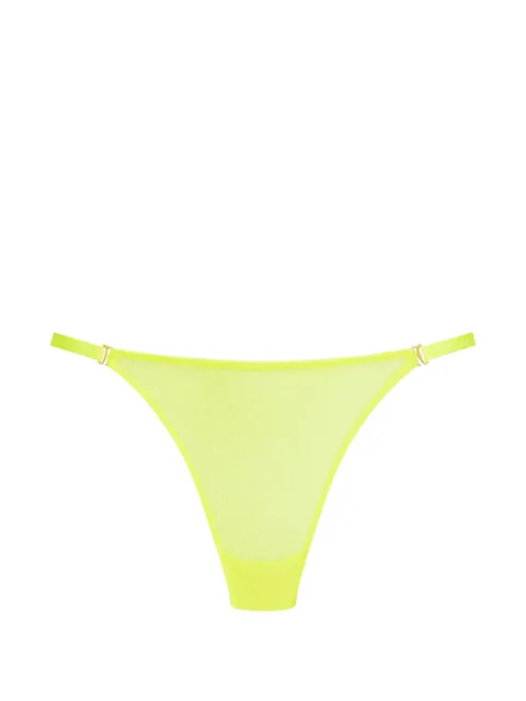 Maison Close Corps à Corps Neon mini thong Yellow 560867