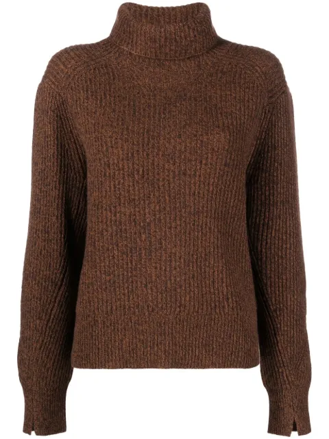 rag & bone Pierce cashmere turtleneck sweater Brown WAS22FS070CC70