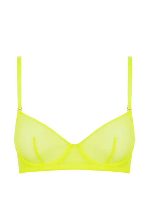Maison Close Corps à Corps Neon wire bra Yellow 560845
