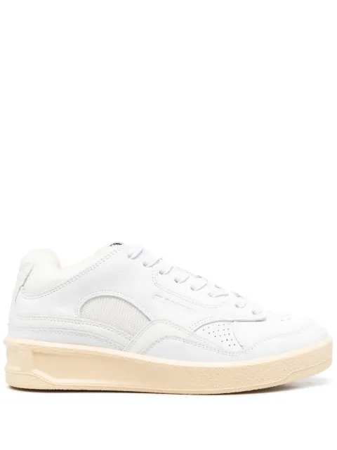 Jil Sander debossed-logo low-top sneakers White J15WS0006P4869