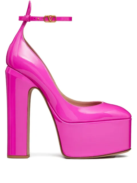 Valentino Garavani 155mm Tan-Go platform pumps Pink WS0DQ3VNE