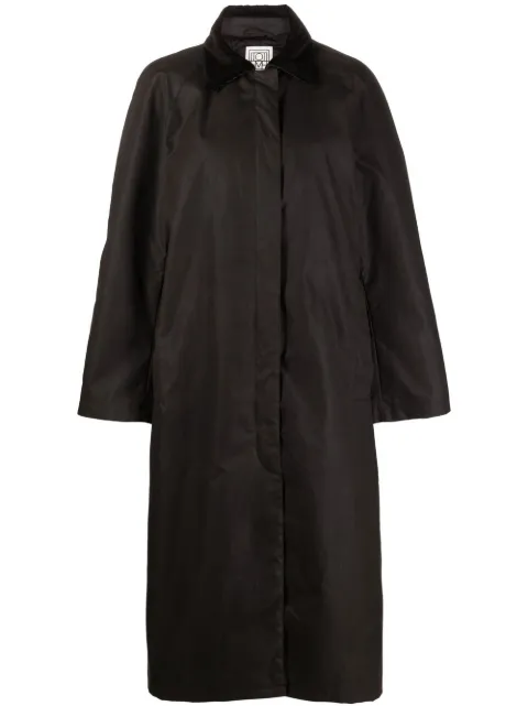 TOTEME Country cotton coat Black 2241012731285