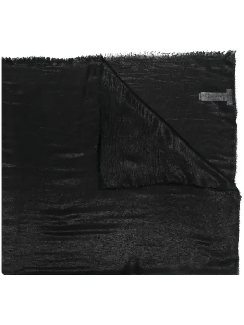 Fabiana Filippi tonal-design scarf Black SAD222W4460000H219