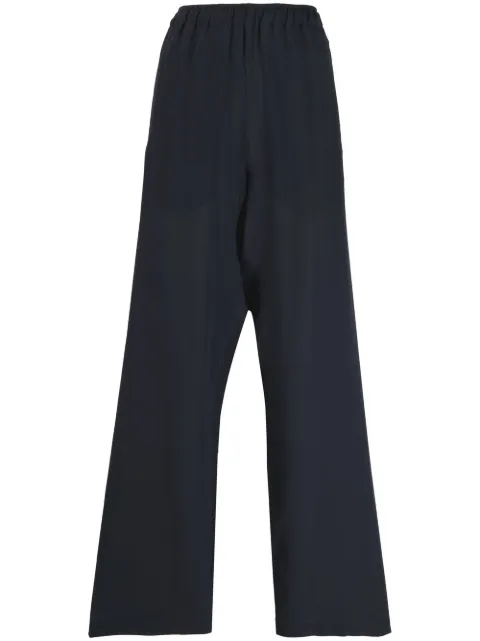 Vivienne Westwood wide-leg high-waisted trousers Blue 3F010003W00AK
