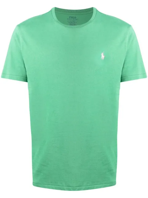 Polo Ralph Lauren logo-embroidered cotton T-shirt Green 710671438