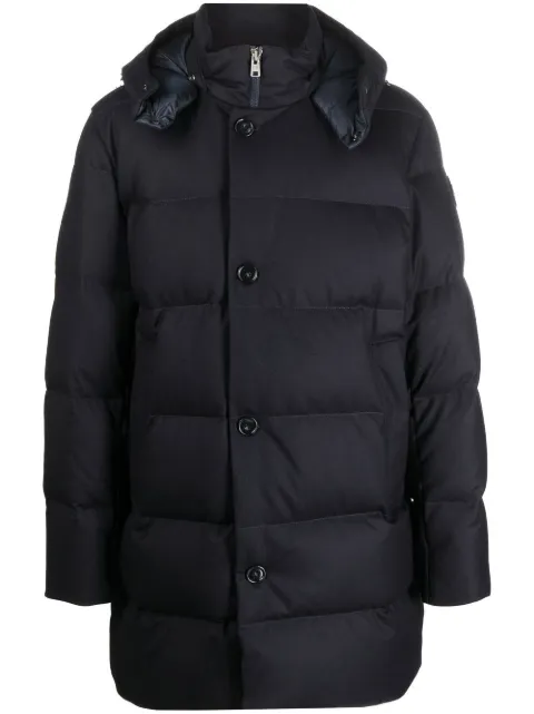 Woolrich quilted down parka coat Blue CFWOOU0627MRUT3108