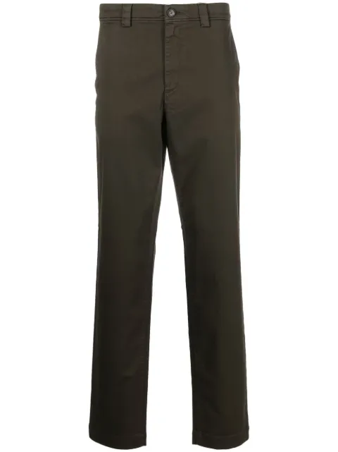 Woolrich straight-leg chino trousers Green CFWOTR0130MRUT3248614