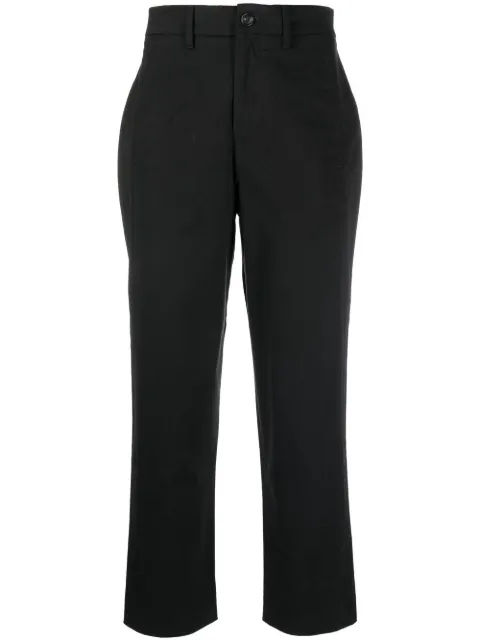 Woolrich stretch-twill trousers Black CFWWTR0136FRUT3028