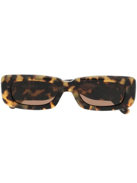 Linda Farrow x The Attico Marfa tortoiseshell-effect sunglasses Brown ATTICO16C14SUN