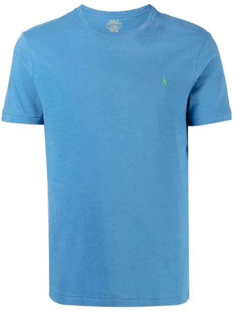 Polo Ralph Lauren embroidered logo T-shirt Blue 710671438267