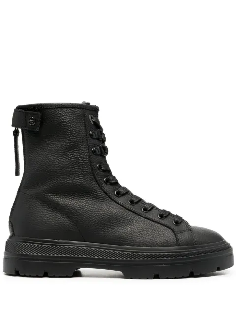 Woolrich rear zip fastening boots Black CMWFFO2562FRUWF83