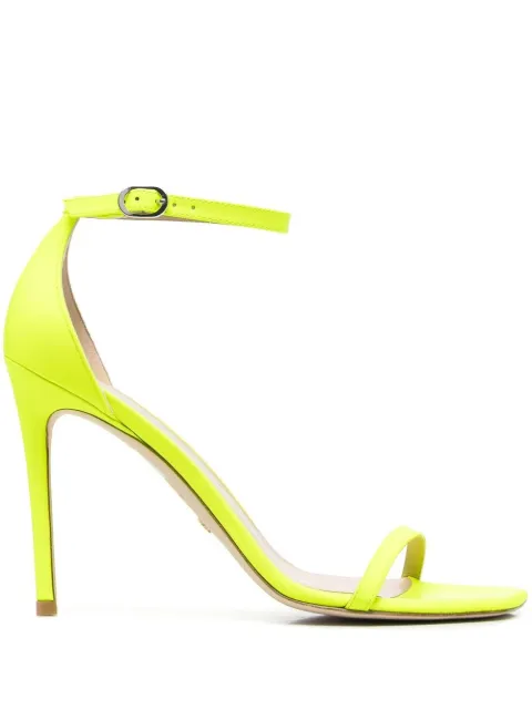 Stuart Weitzman Nudistsong open-toe sandals Yellow SC033FLM